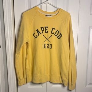 Vineyard Vines Cape Cod Yellow Crewneck Sweater